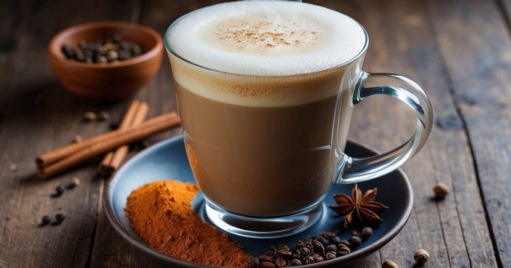 Den perfekten Nitro Chai Latte zubereiten