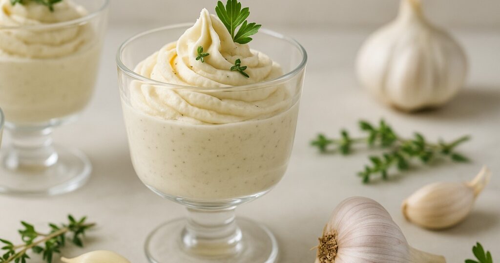 Introduzione alla Mousse Salata all'Aglio
