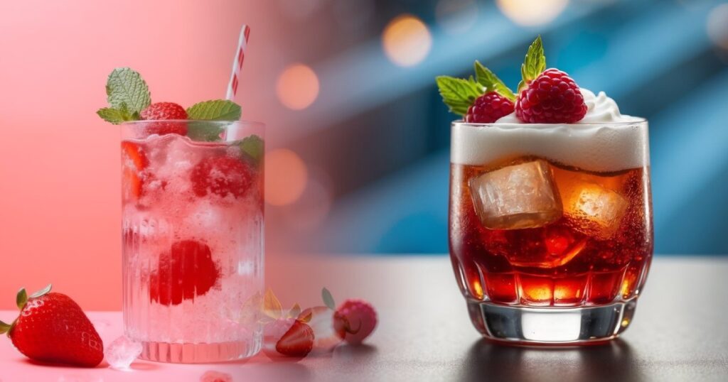 Nitro Berry Fizz Preparation - Nitro Berry Fizz Recipe