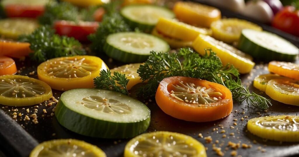 Preparing and Baking Your Veggie Crisps